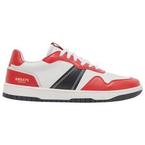 GREATS Mens GREATS Stuylux - Mens Running Shoes Red/White Size 13.0